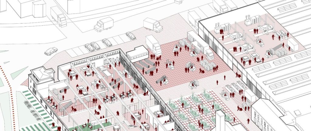 Onder de noemer ‘Station op Zuid’ onderzoekt Rotterdam Inclusief de mogelijkheden voor een nieuwe sociale leer- en werkplaats op Rotterdam Zuid. De door Vertex uitgewerkte visie beschrijft het programma van wensen voor een locatie waar talentontwikkeling en participatie centraal staan. Een sterke verbinding met de omliggende wijk én de nodige beschutting voor veilig werken vormen de belangrijkste drijfveren in de visievorming. Door middel van scenario-ontwikkeling wordt onderzocht hoe een potentiële locatie deze doelen kan dienen, waarbij het voormalig RET complex aan de Sluisjesdijk als casus wordt ingezet.