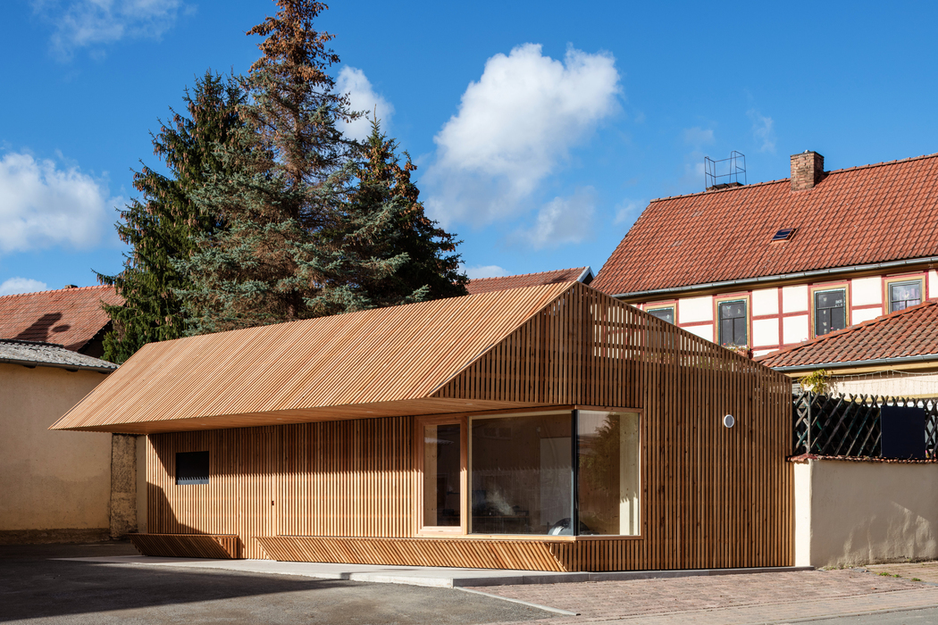 02.11.2022 Kirchheiligen: Gesundheitskiosk der Stiftung Landleben in Kooperation mit der Internationale Bauausstellung Thüringen IBA. Foto: Thomas Müller